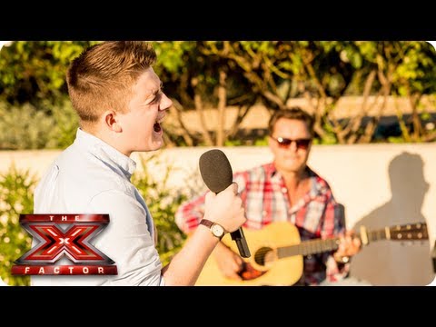 Nicholas McDonald sings If You're Not The One - Judges Houses -- The X Factor 2013