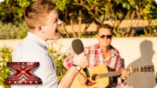 Nicholas McDonald sings If You&#39;re Not The One - Judges Houses -- The X Factor 2013