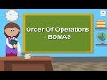 Order Of Operations - BDMAS | Mathematics Grade 5 | Periwinkle