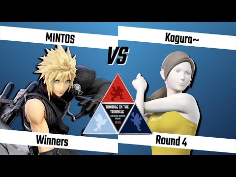 Trouble iN the Triangle (TNT) Winners Round 4 - MINTOS (Cloud) vs Kagura~ (Wii Fit) SSBU Tournament