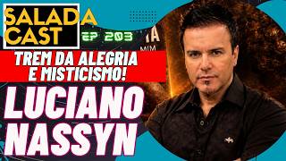 TREM DA ALEGRIA, TARÔ E MISTÉRIOS: A NOVA VIDA DE LUCIANO NASSYN! EP 203 #anos80  #OVNI #sbt