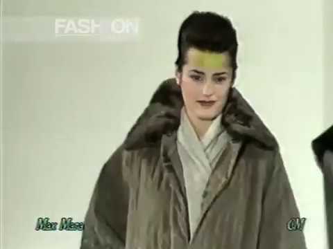 "Max Mara" Autumn Winter 1988 1989 Milan pret a porter women by Canale Moda