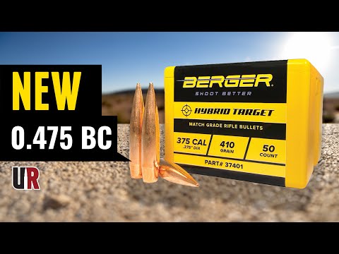 New Berger .375 410gr Hybrid Bullet (Discussion with Emil Praslick)