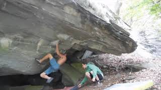 Video thumbnail de The scent of snow, 8a. Chironico