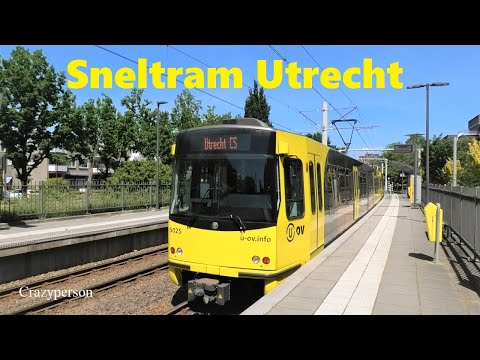 Trams en Tramrit Hooghe Waerd - St. Antonius Ziekenhuis in Utrecht | Oude Sneltram