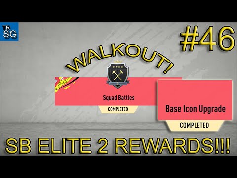 FIFA 20 - MY ELITE SQUAD BATTLES REWARDS AND BASE ICON UPGRADE SBC (WALKOUT)! #46
