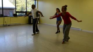 Julio Fernandez - Intro to Orishas dance class (first class) Halifax, NS