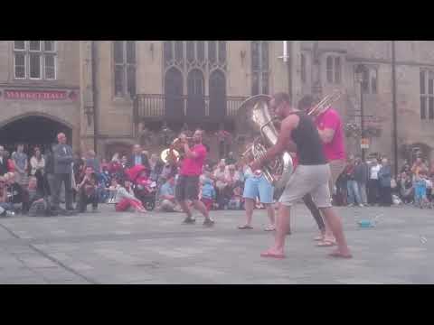 Iron Maiden - The Trooper  - cover version   Brass band