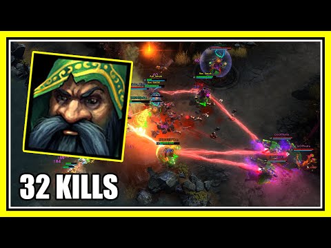 HoN Flint Beastwood Pro Gameplay - 880 XPM 906 GPM