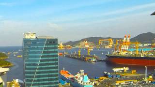 preview picture of video 'GEOJE | Shipyard [Timelapse] Snaps October 2014'