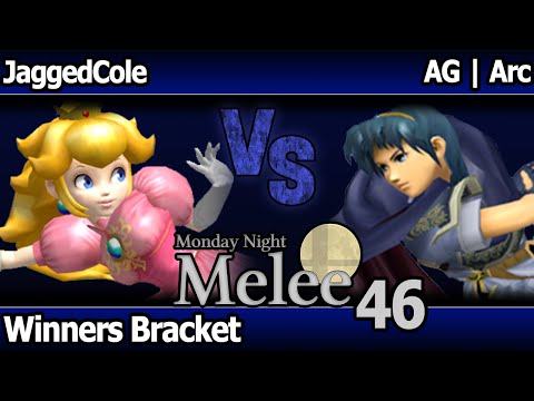 MNM 46 Melee - JaggedCole (Peach) vs AG | Arc (Marth) - Winners Bracket