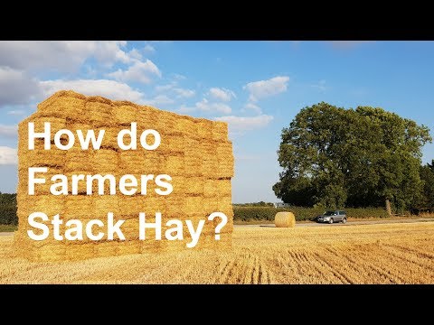 BeBop 2 - Hay Stacking Machine - 21st Aug, 2018