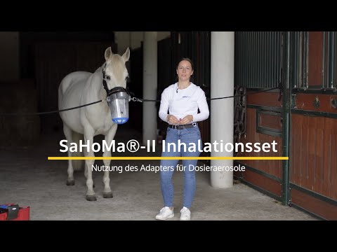 Adapter für Dosieraerosole für das SaHoMa®-II Inhalationsset für Pferde | NEBU-TEC