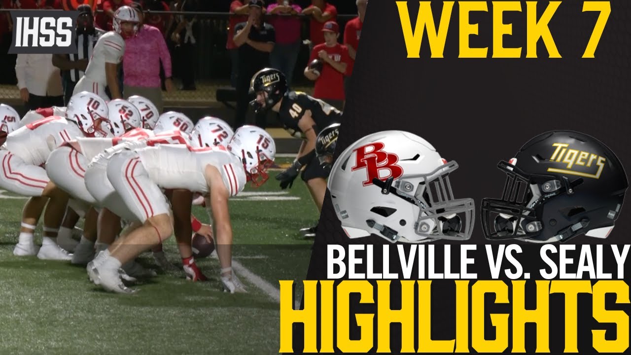 Bellville Clashes with Undefeated Sealy in Thrilling District Opener
