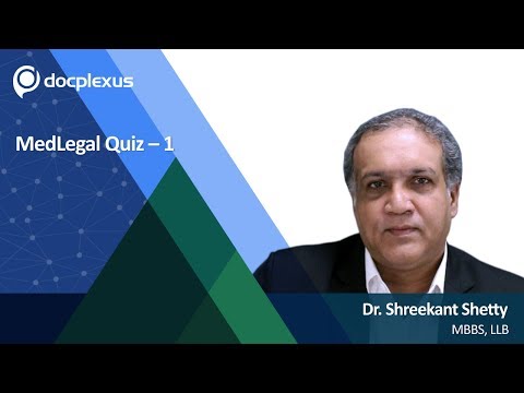 What Do You Do Doctor? MedLegal Quiz - June