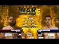 WOTS22 - Fight 2 - Chris Matheson vs Paul Houteas