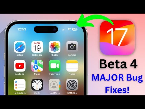 iOS 17 Beta 4 RELEASED! // What's New + Features + Bug Fixes + Battery and Performance!