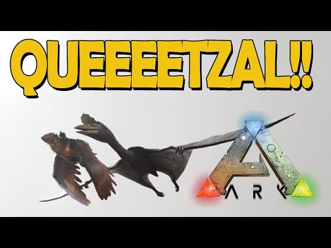 DOMAMOS O QUETZAL, SOZINHO !!! Ark Survival Evolved