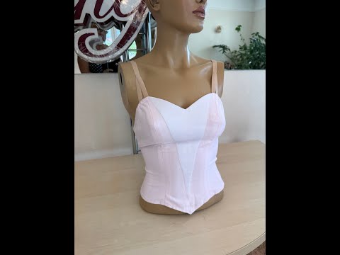 Basic bodice for the ballet tutu without decor T 0009 - video 9
