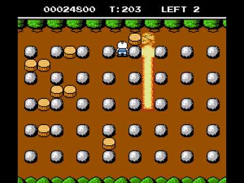 Bomberman II NES no death 60fps