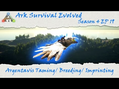 Ark Survival Evolved S4E19: Argentavis taming / breeding / imprinting