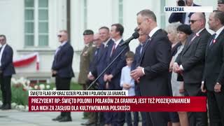 Prezydent A. Duda: dziękuję za podtrzymywanie polskości, naszych tradycji i pamięć o historii!