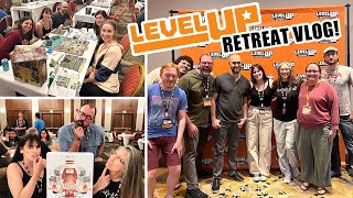Level Up Retreat Vlog! | BOARD GAME WEEKEND!
