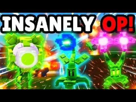 Can a FULL LASER TEAM Beat IMPOSSIBLE Mode in Garden Tower Defense?