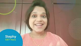 Hero Stephy's #oetpreparation journey and life update!
