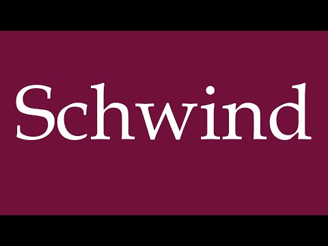 How to Pronounce ''Schwind'' Correctly in German