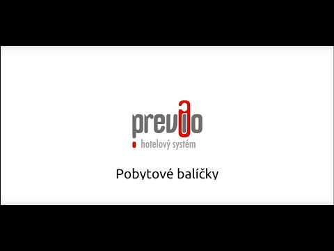 Previo - Pobytové balíčky