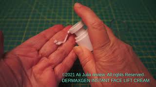 DERMAXGEN INSTANT FACE LIFT CREAM - Peptide Complex Tightening (product review)