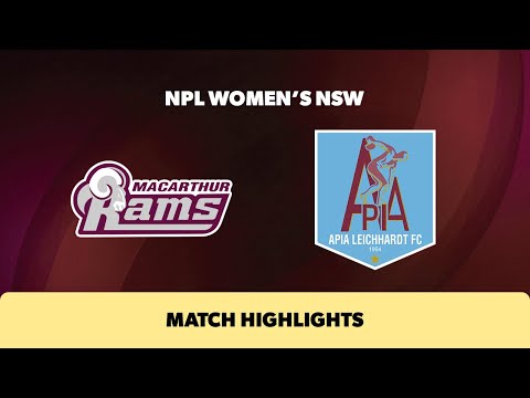 2024 NPL Women's NSW Grand Final Highlights – Macarthur Rams v APIA Leichhardt FC