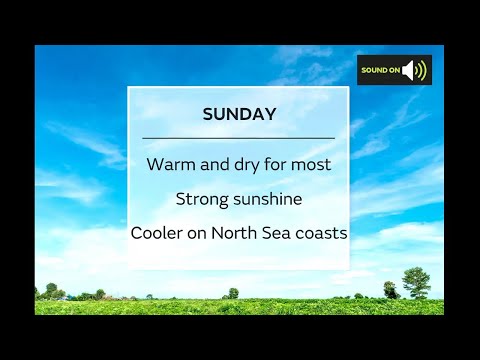 Sunday morning forecast 30/05/21
