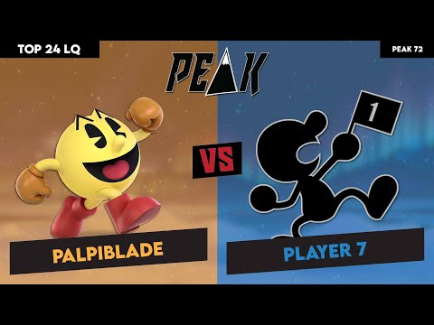Top 24 LQ Palpiblade (PacMan) vs Player 7 (G&W) (Peak 72 2.0)