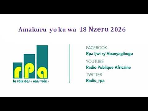 Amakuru  yo ku wa  18 Nzero 2026