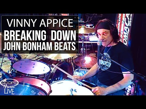 Vinny Appice Breaks Down John Bonham's Drumming - (Highlight) Behind the Kit