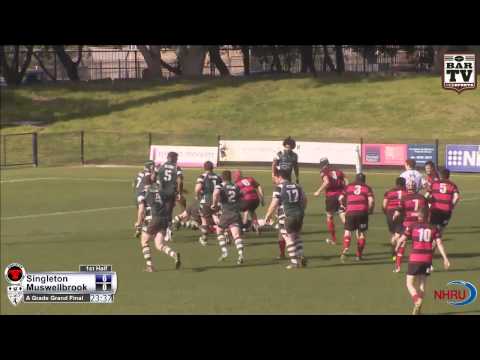2014 NHRU A-Grade Grand Final Highlights - Muswellbrook v Singleton