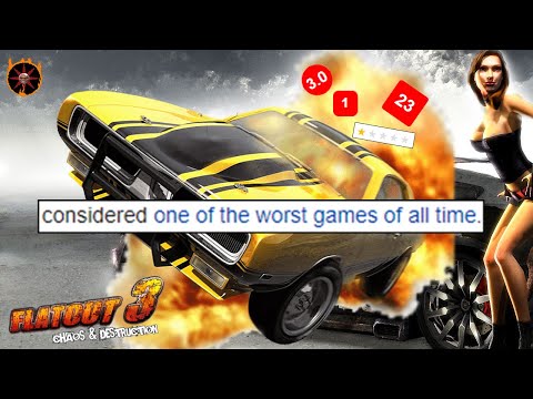 So I played the lowest rated game on steam...(Flatout 3 Chaos & Destruction)