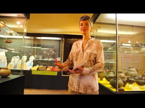 Italian American Interviews - Mary Jo Bona at Bretti and Oenotrians Museum - Cosenza