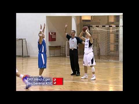 EKF Eger-Hész Jászberényi KSE NB1 B férfi kosárlabda mérkőzés /2009.12.09/