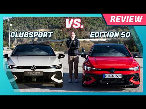 VW Golf GTI Edition 50 vs. Clubsport | Test | Vergleich | Performance Paket? | Konfi-Tipps