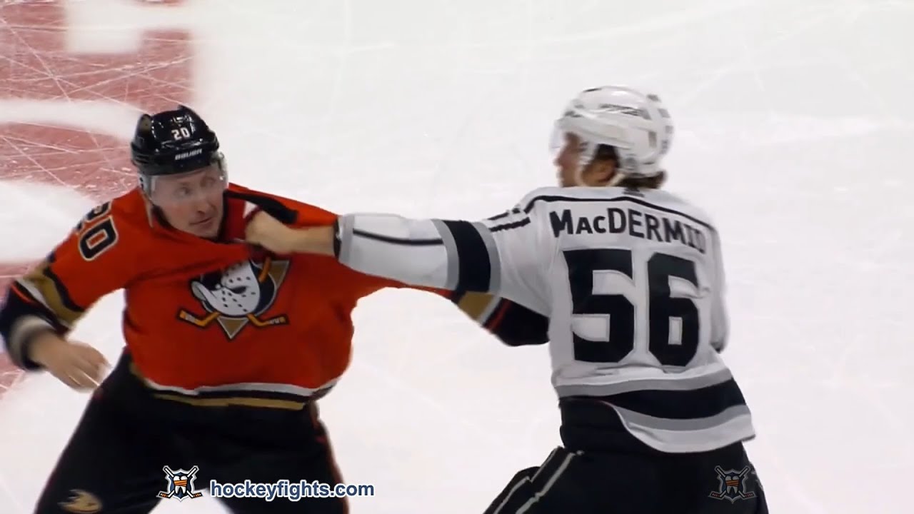 best nhl fights 2016