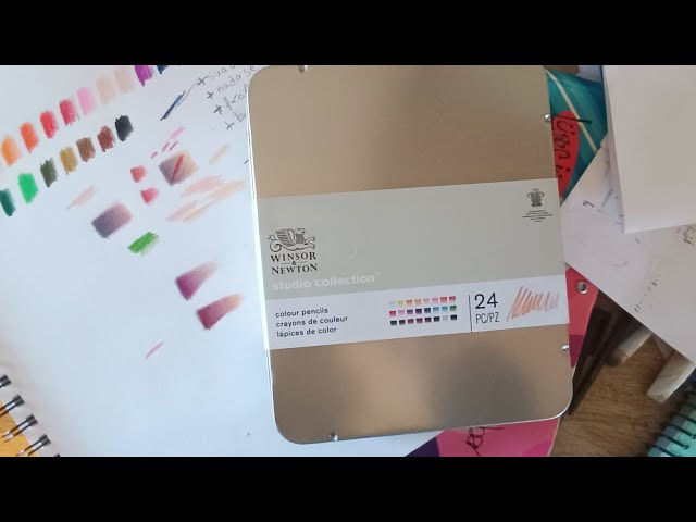 Vídeo relacionado con Winsor & Newton Studio Collection - Set de 72 lápices de color