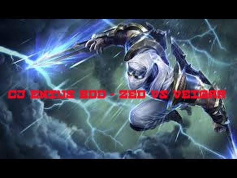 CJ Entus Bdd   Zed vs Veigar Highlights