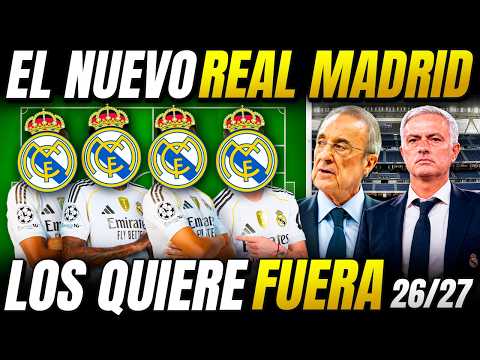 LAS VENTAS que HA PEDIDO MOURINHO PARA SU NUEVO REAL MADRID 26/27 con KROOS | ¿QUIÉNES SON?