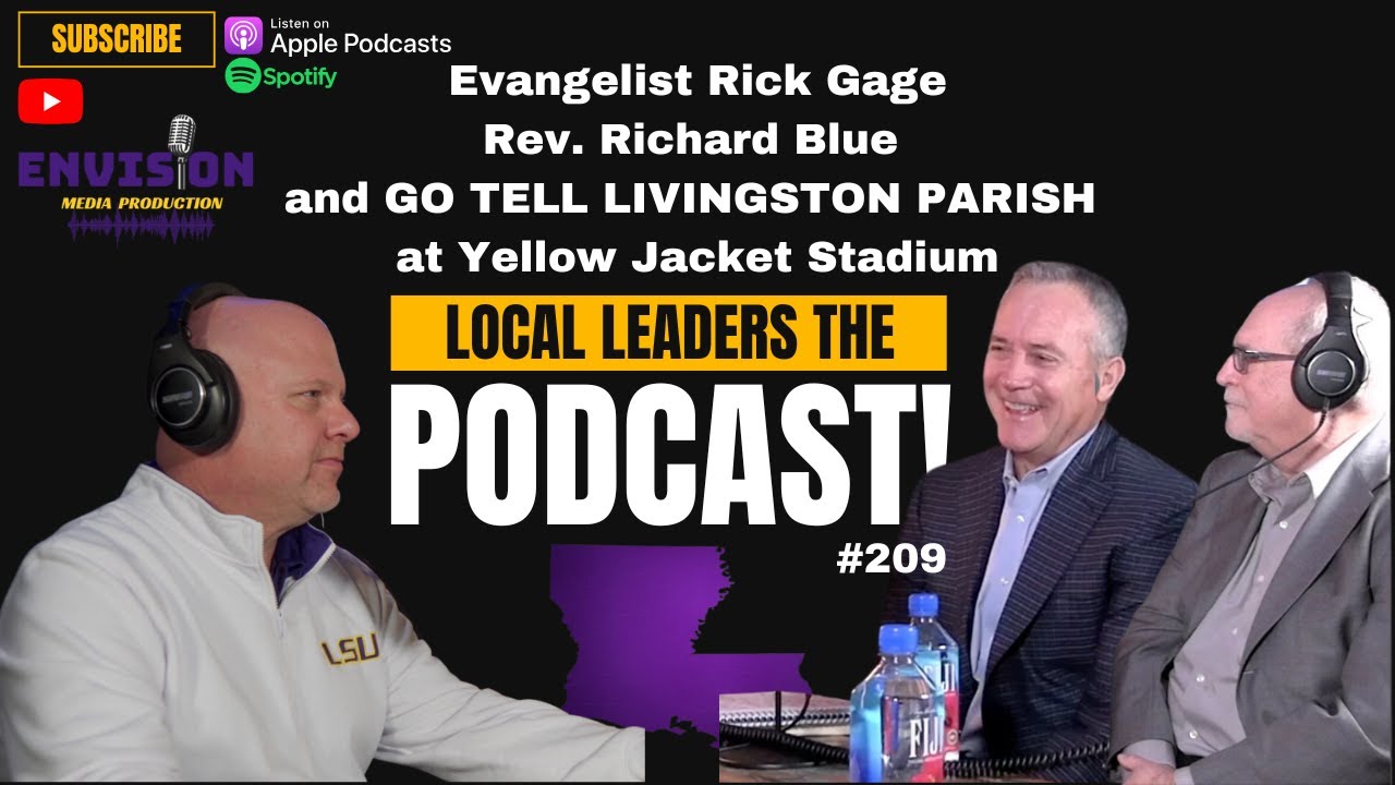 Rick Gage and The GO TELL Livingston Parish Crusade coming to Yellow Jacket Stadium