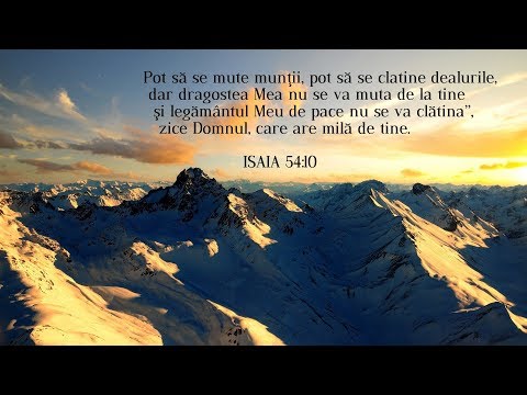 Munţii pot să se mute