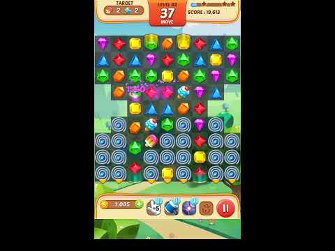 Jewel Match King Level 82 - Walkthrough ( No Booster )