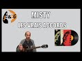 Misty de Erroll Garner, les vrais accords de ce standard de jazz pour les guitaristes mais pas que
